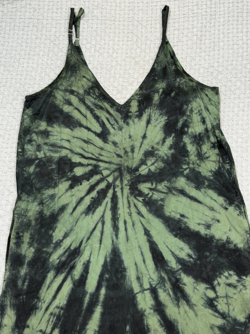 cloth & stone Green and Black Tie-Dye Jumpsuit - Picture 8 of 16